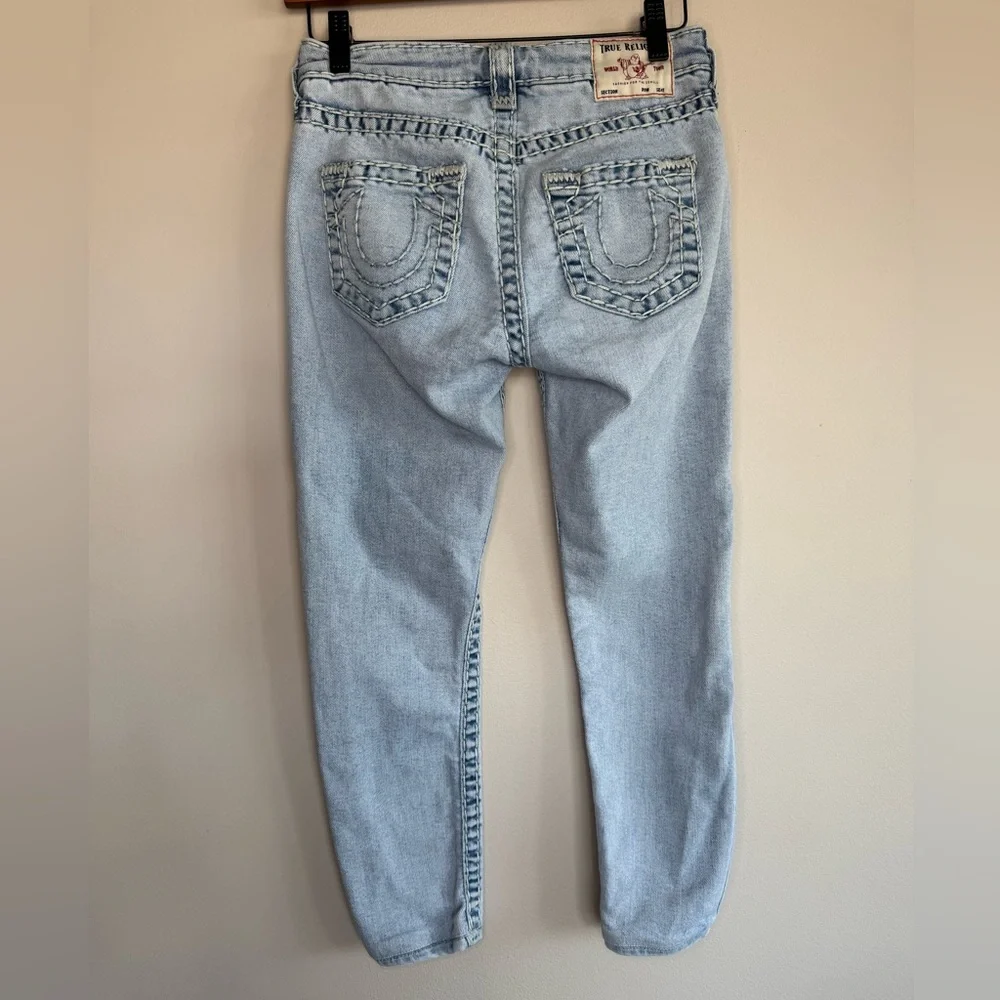 True Religion Jennie Curvy Super T Mid-Rise Skinny Jean Vintage Wash 26 - Picture 6 of 15